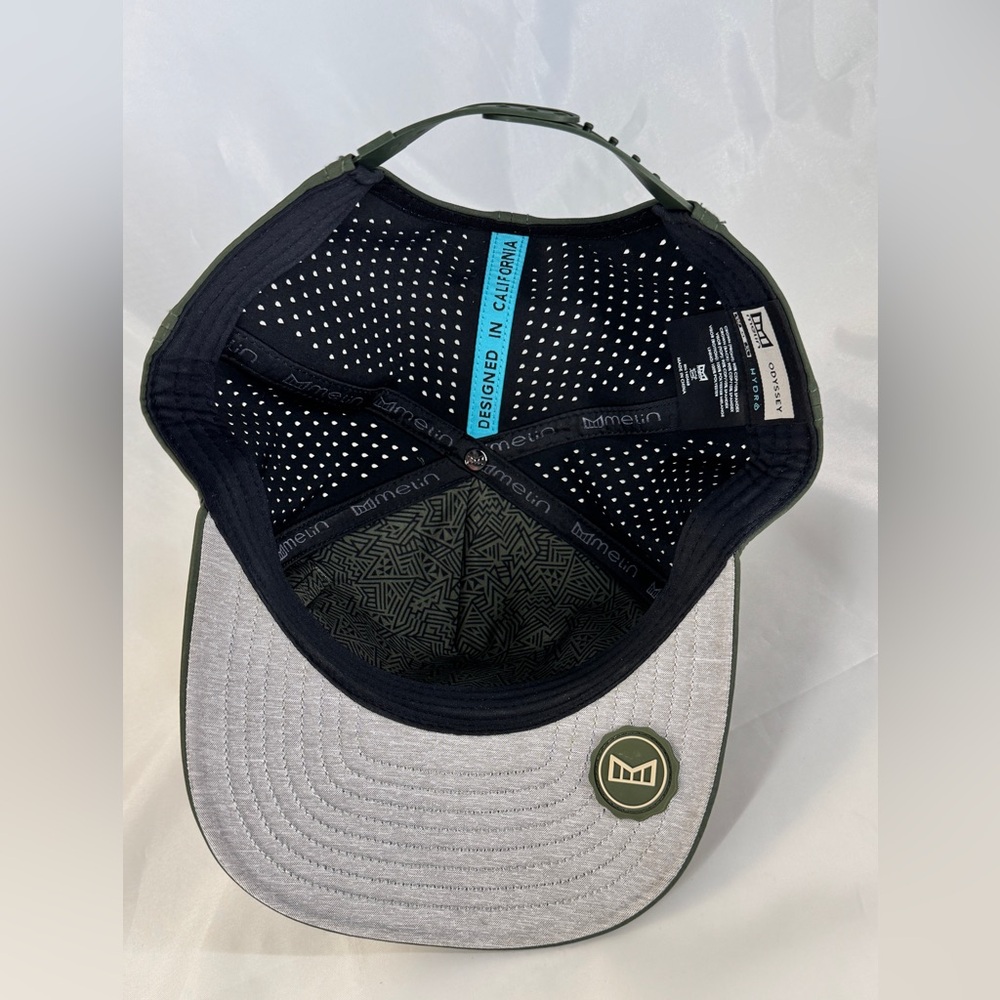 Sold! Melin Odysea Stacked Hydro Hat Snapback Cap Classic Size Canopy / Khaki - Picture 8 of 9